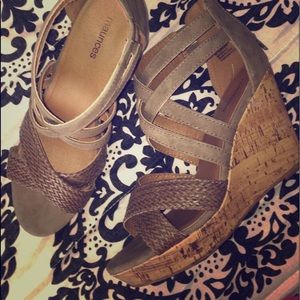 Wedges. Worn 3-4 Times. $20